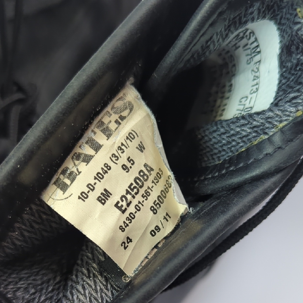 Bates Black Tactical Combat Boots - Picture 4 of 7